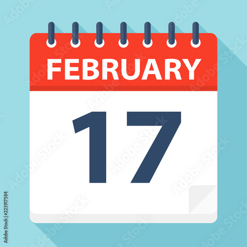 February 17 - Calendar Icon