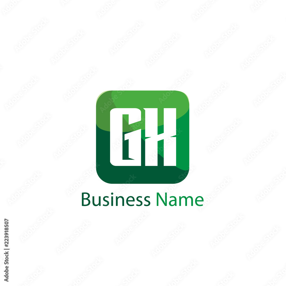 Initial Letter GX Logo Template Design Initial Letter GX Logo Template Design