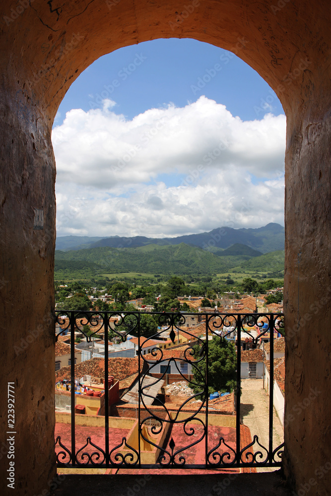 view over trinidad, cuba