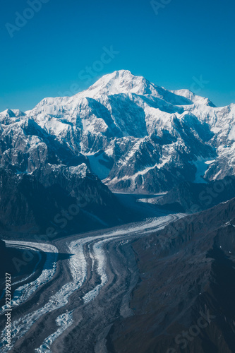 Mount Denali Aerial View
