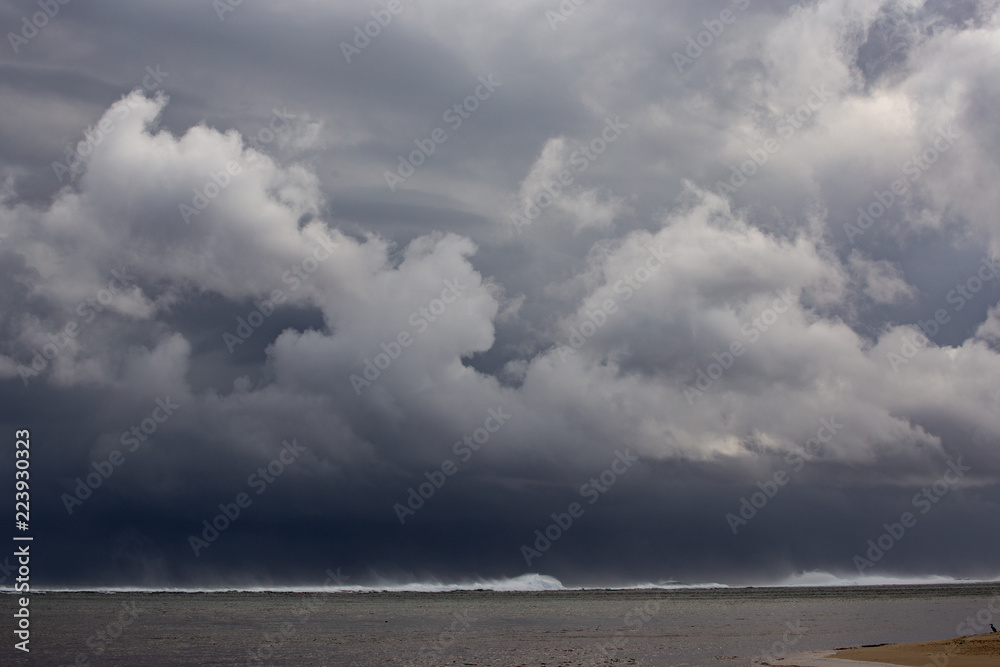 Stormy clouds in Rarotonga