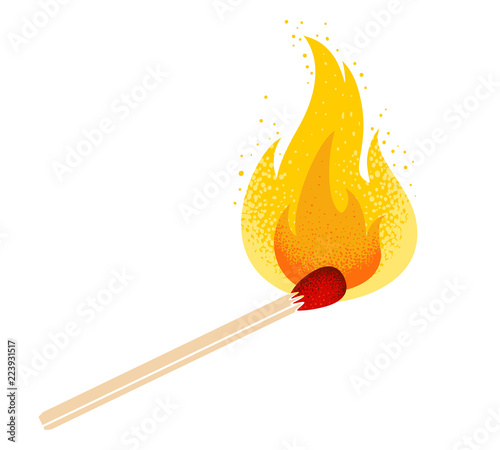 match with fire photo