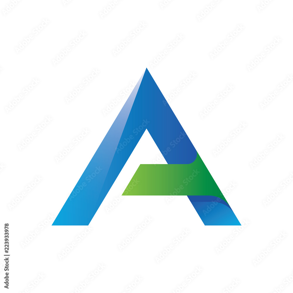 Letter A logo Letter A logo