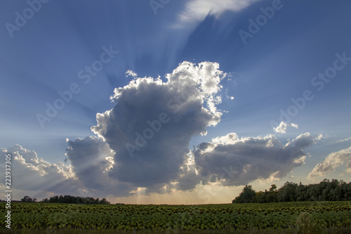 Prairie Storm Clouds