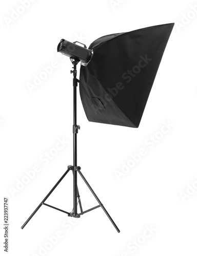 Studio lighting on white background. Food photography