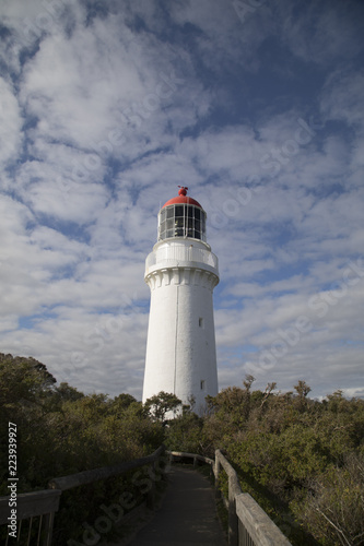 Navigational light house with beacon