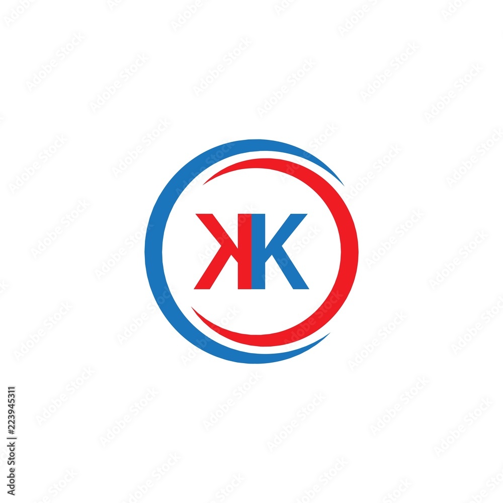KK Company Logo Vector Template Design Illustration KK Company Logo Vector Template Design Illustration
