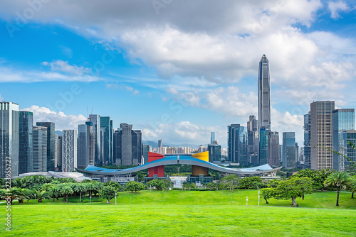 Shenzhen city skyline