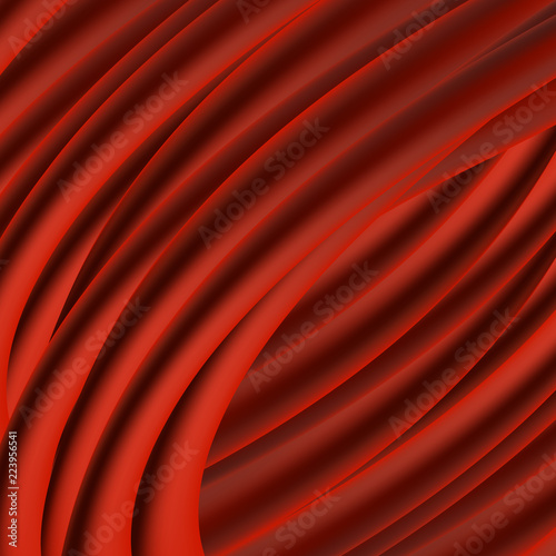 Abstract background, soft fabric and wavy creases, drapery or colored plaits. Luxurious background, elegant wallpaper