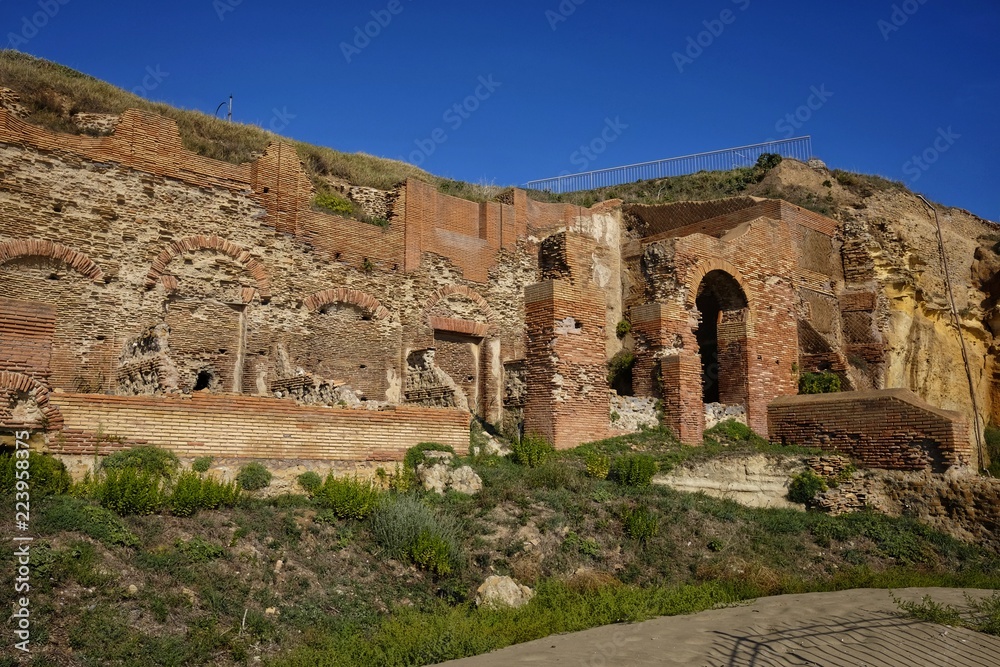 villa ruins of nerone at anzio