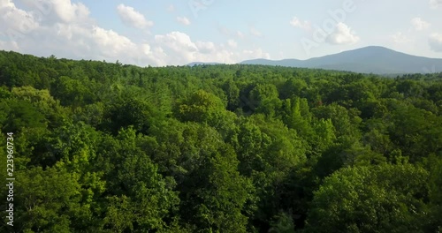 New York Catskill Mountains Aerial