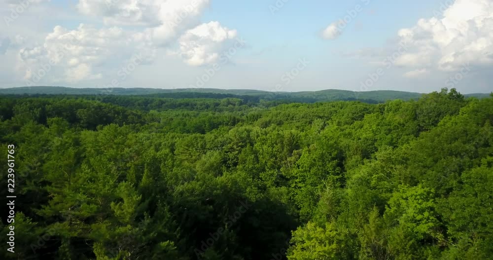 Catskill Mountains Appalachia Aerial Drone