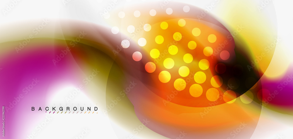 Mixing liquid color flow abstract background. Trendy abstract layout template for business or technology presentation, internet poster or web brochure cover, wallpaper Mixing liquid color flow abstract background. Trendy abstract layout template for business or technology presentation, internet poster or web brochure cover, wallpaper