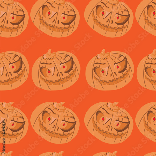 Seamless Pattern for Halloween (ID: 223963334)