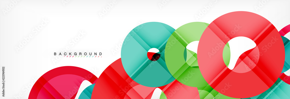 Geomtric modern backgrounds, rings abstract template Geomtric modern backgrounds, rings abstract template