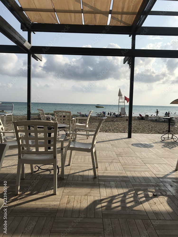 cafe on the beach