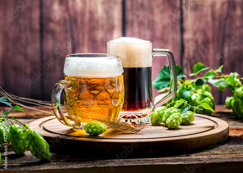 Bier - Alkohol - Spirituosen - Getränk - Hopfen - Gerste - Stutzen- Seidel - Kanne - Glas