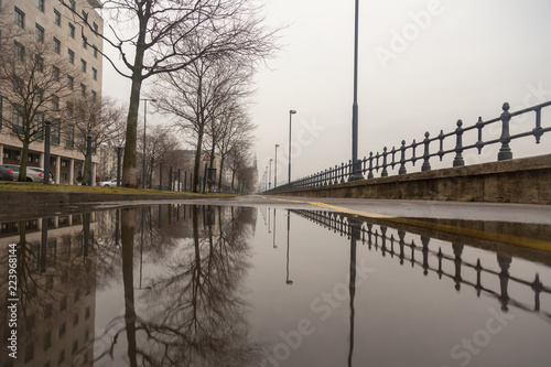 Photography Budapest on a rainy winter day