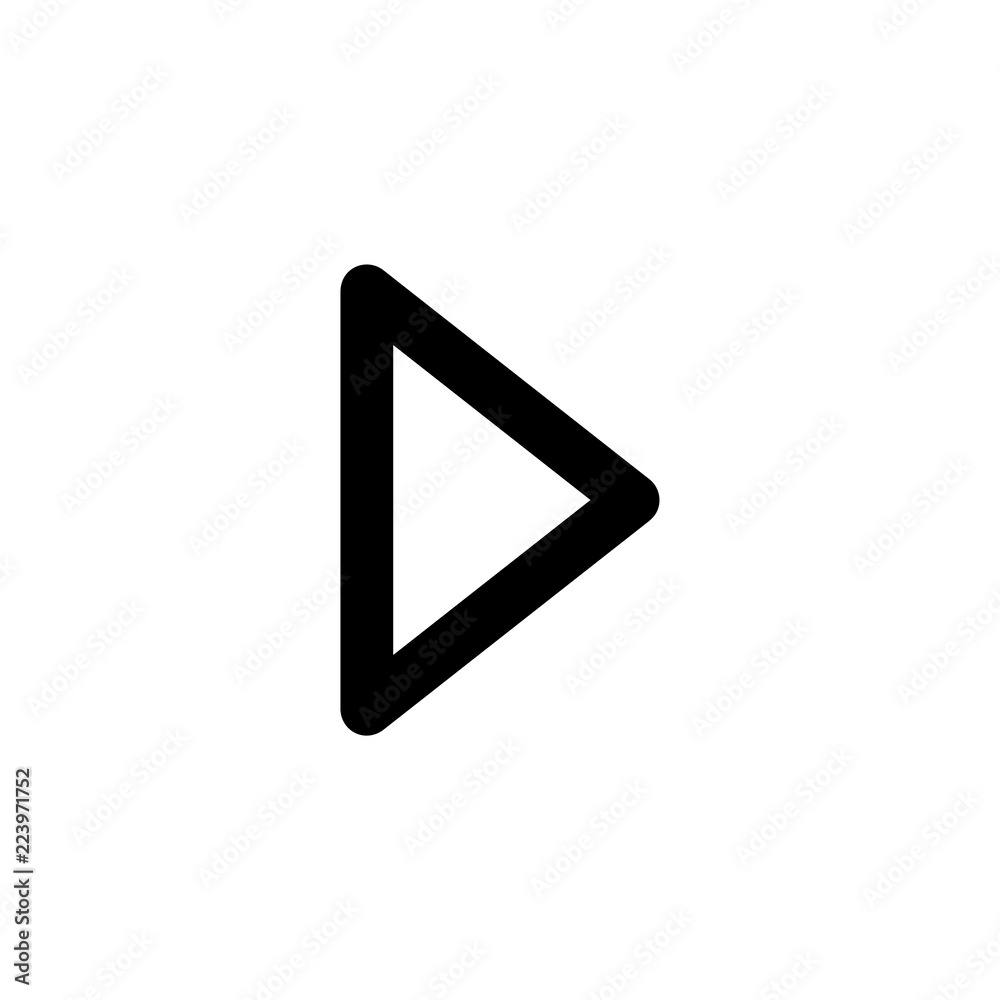 Media play vector icon isolated on background. Trendy sweet symbol. Pixel perfect. illustration EPS 10. Media play vector icon isolated on background. Trendy sweet symbol. Pixel perfect. illustration EPS 10.