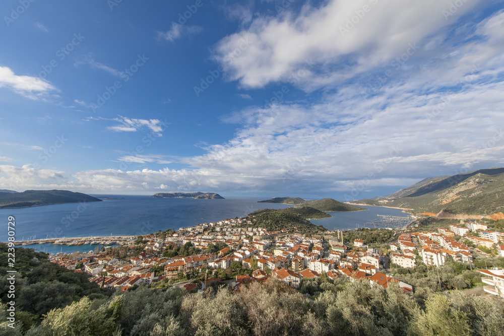 the beautiful town of Kas