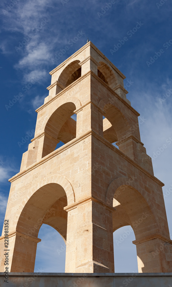 Canakkale (Dardanelles) martyrs memorial monument in Gallipoli, Turkey