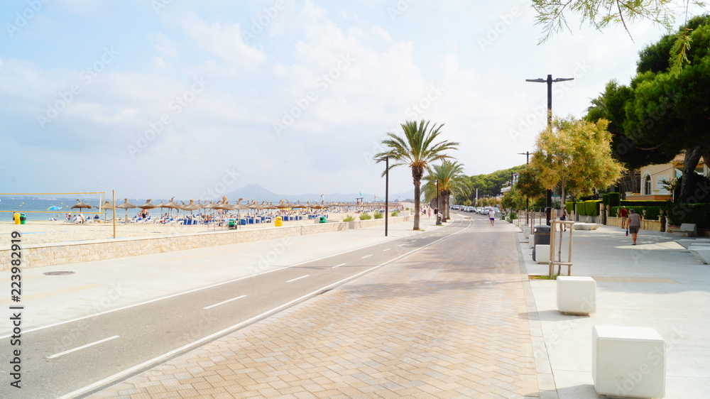 Strandpromenade Mallorca