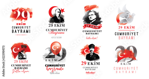 Turkey republic day - 29 ekim Cumhuriyet Bayrami, kutlu olsun.