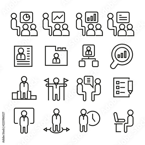 business management icons