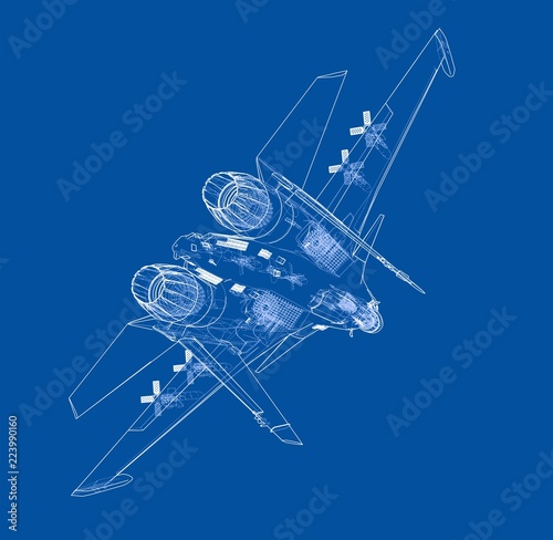 Fighter plane concept