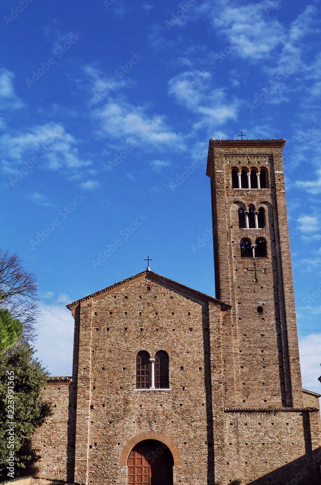 Ravenna, the franciscan church of San Francesco, Italy