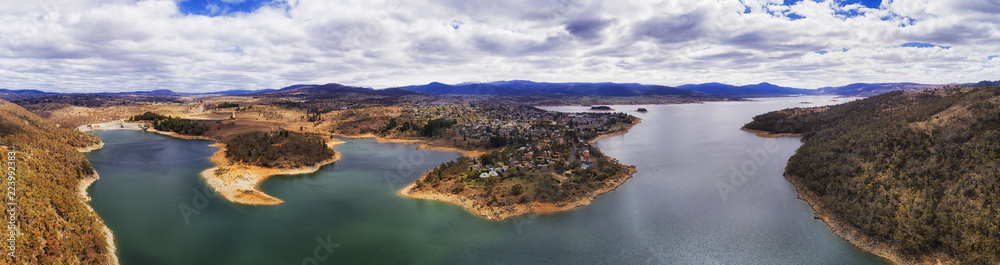 D SM Jindab Lake Dam 2 Town pan