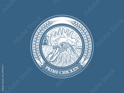 Prime chicken badge