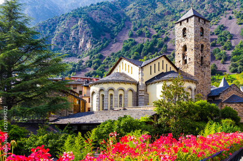 Sant Esteve church in Andorra la Vella, Andorra photo