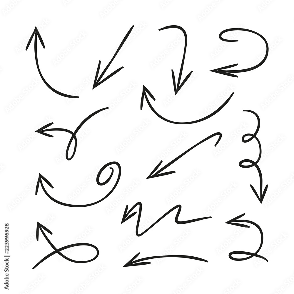 sketch arrows sketch arrows