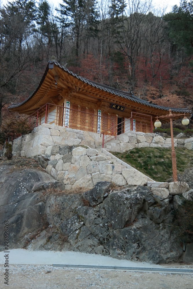 Obraz premium Jungamsa Buddhist Temple