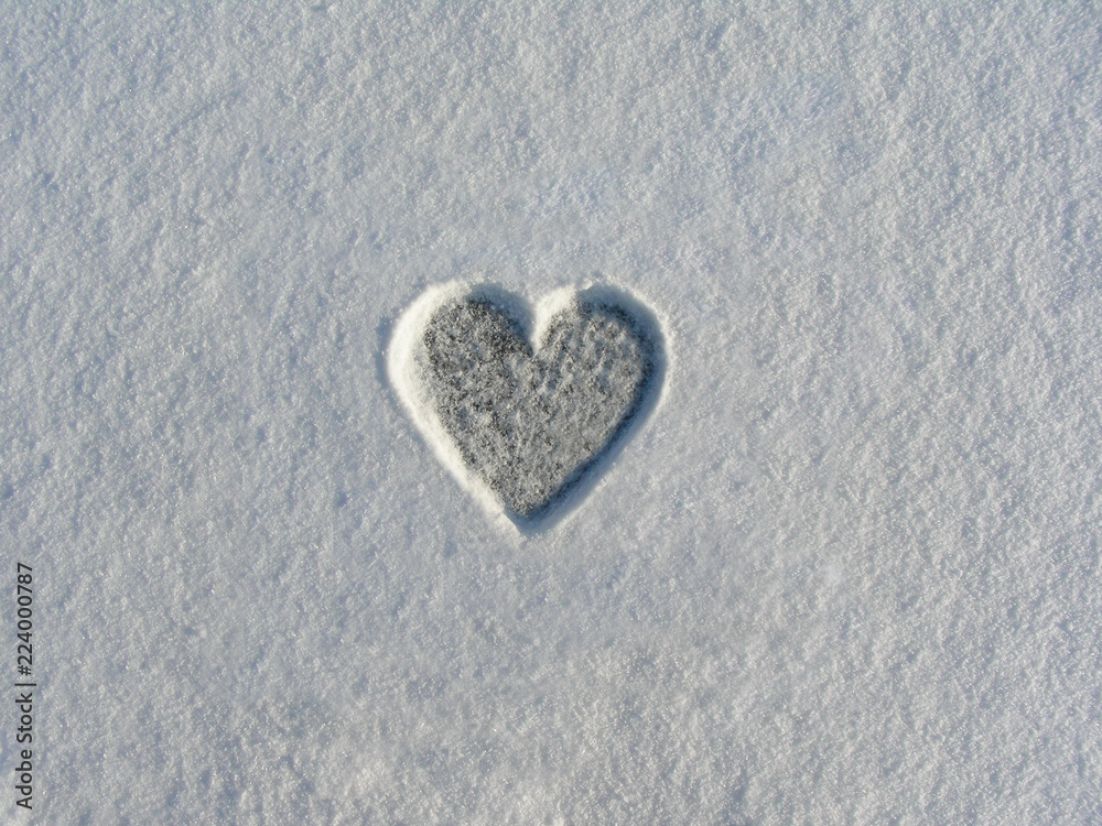 Snowy Heart Snowy Heart