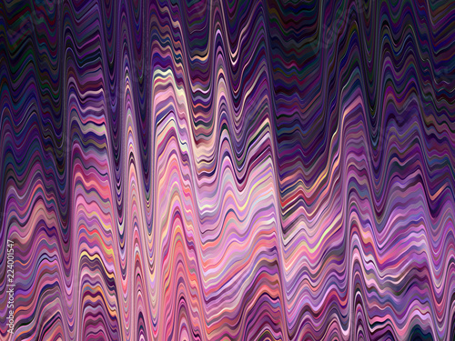 Gradient neon stripes, wavelike shapes, imitation of the surface of stones, space planets, surreal celestial bodies.