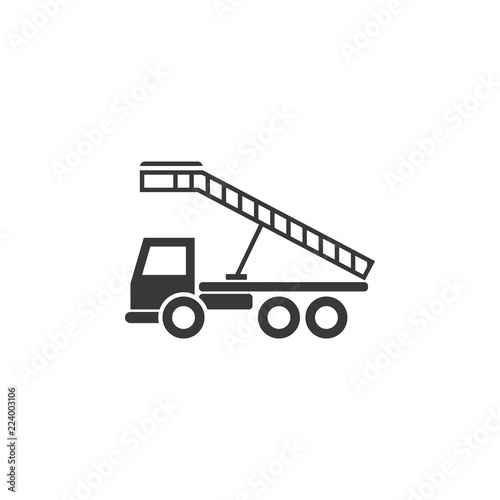 gangway icon. Element of airport icon. Premium quality graphic design icon. Signs and symbols collection icon for websites, web design, mobile app