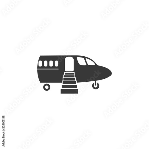 gangplank icon. Element of airport icon. Premium quality graphic design icon. Signs and symbols collection icon for websites, web design, mobile app