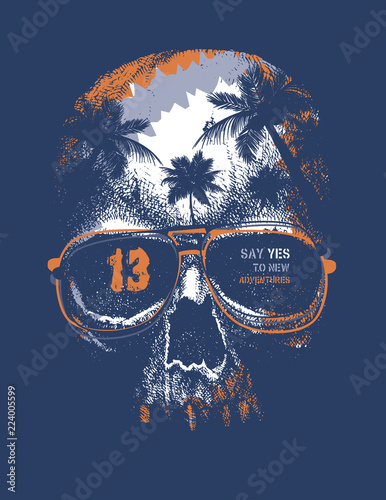 Vintage urban typography t-shirt graphics