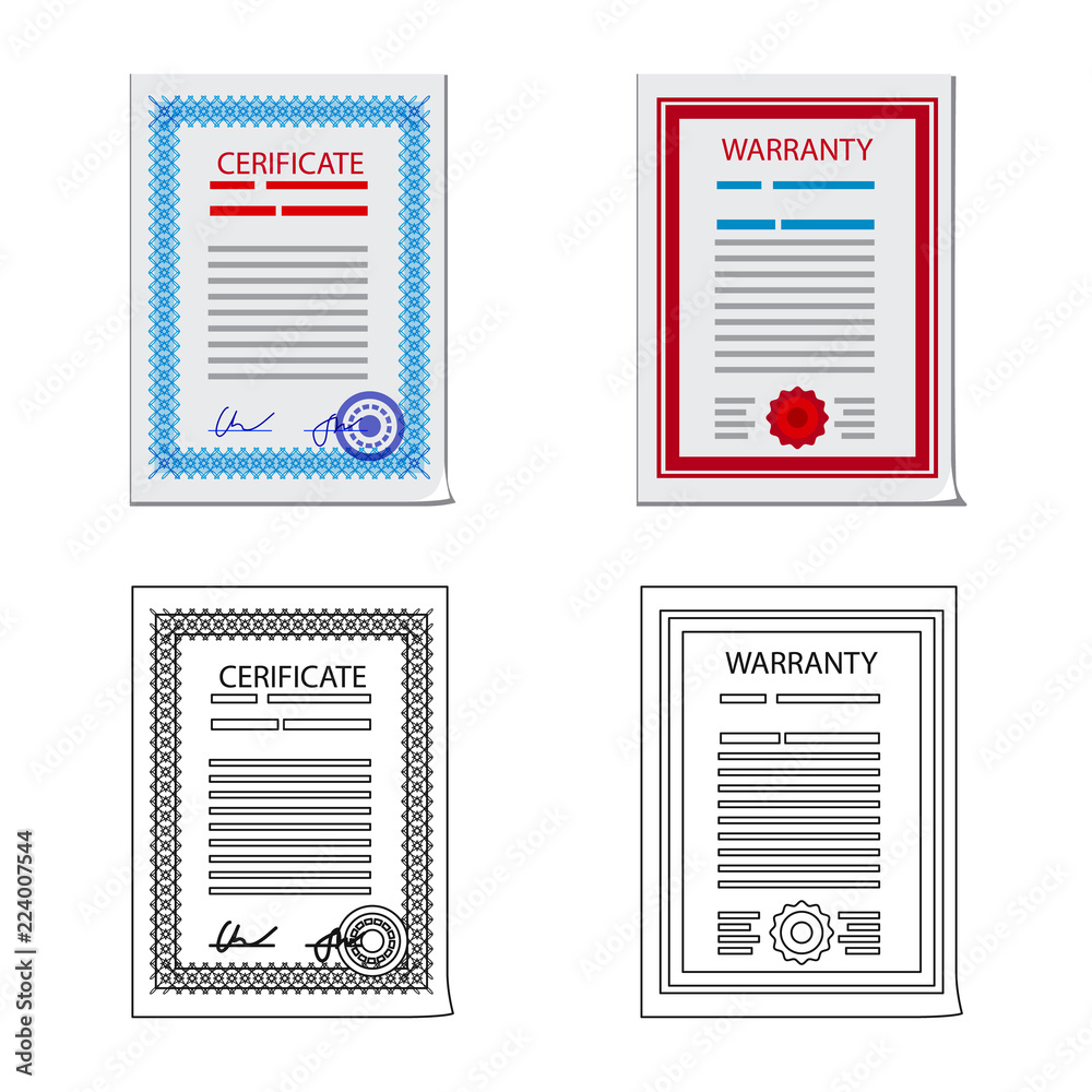 Isolated object of form and document icon. Set of form and mark vector icon for stock. Isolated object of form and document icon. Set of form and mark vector icon for stock.