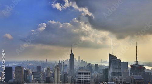 Sky over Manhattan