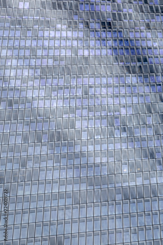 Modern building facade detail