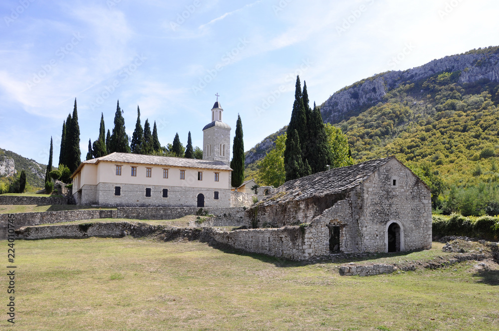 Old monastery Zitomislic, Mostar, Bosnia And Herzegovina.
