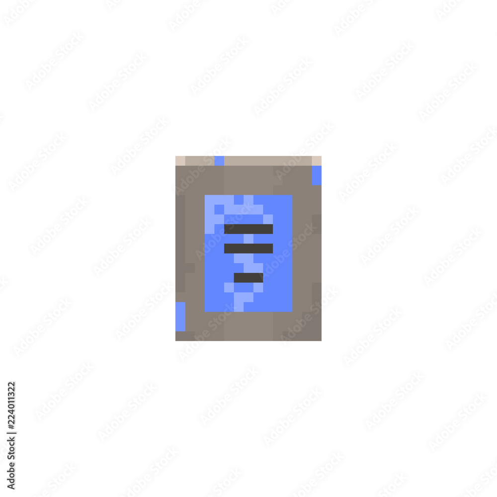 Pixel tin of paint for games and websites Pixel tin of paint for games and websites