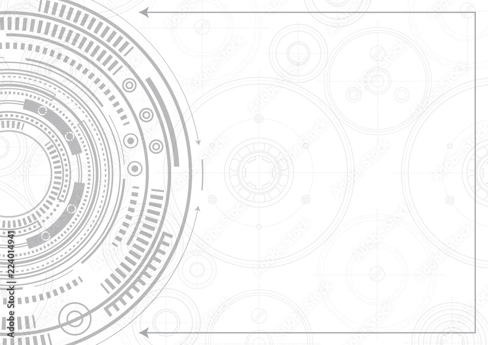 Technical drawing .New technologies .Geometric vector , background Technical drawing .New technologies .Geometric vector , background