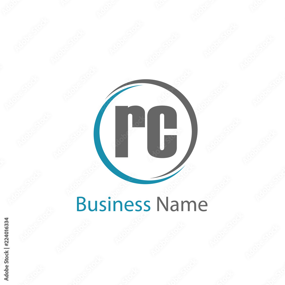 Initial Letter RC Logo Template Design Initial Letter RC Logo Template Design