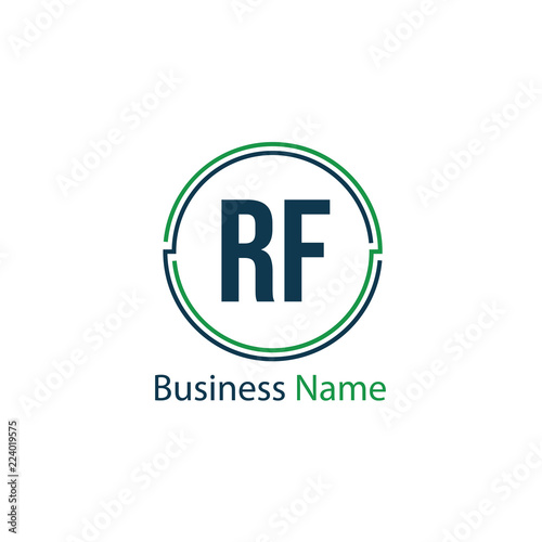 Initial Letter RF Logo Template Design Free Download Initial Letter RF Logo Template Design - GFXLoad