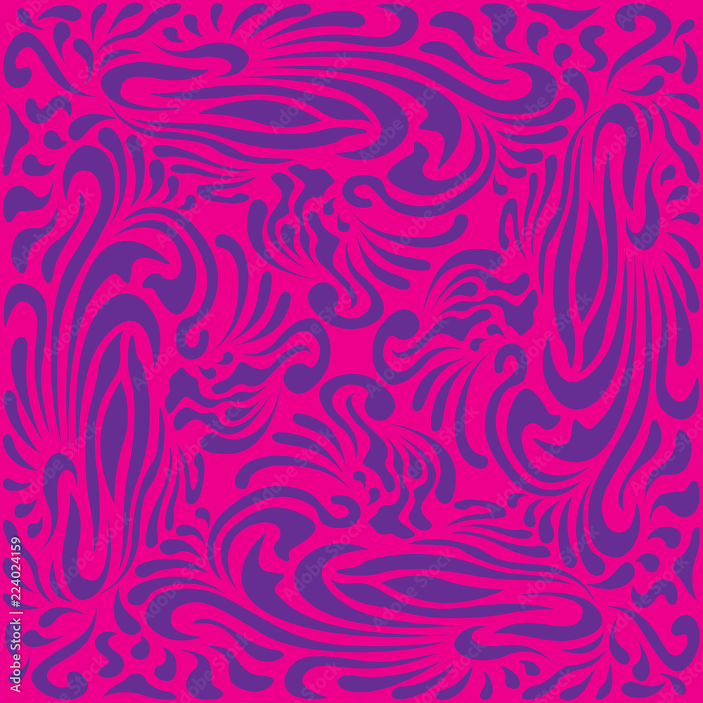Abstract Pattern in Oriental Style Memorable pattern from flowing lines The idea of packaging, tiles, wallpaper, textiles Handmade Abstract Pattern in Oriental Style Memorable pattern from flowing lines The idea of packaging, tiles, wallpaper, textiles Handmade