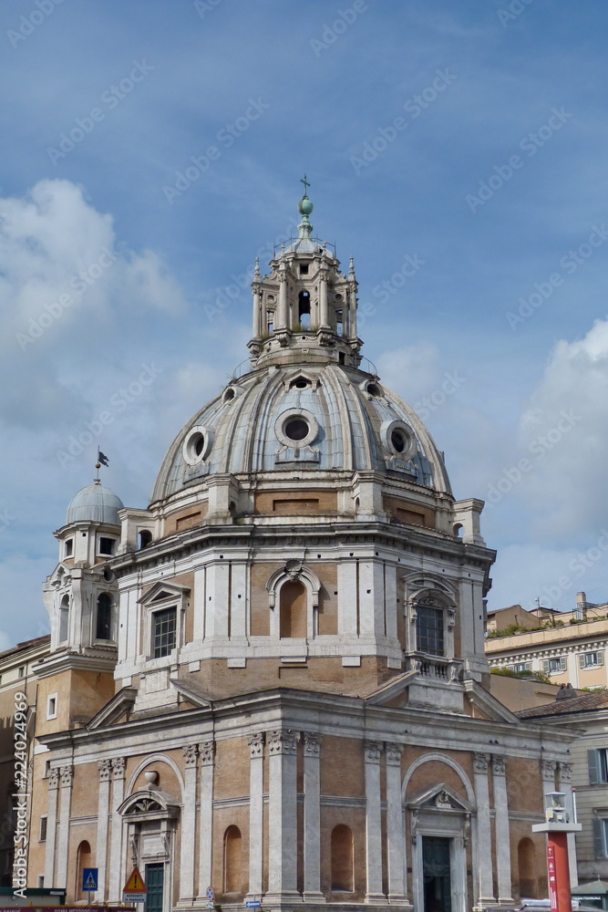 Santa Maria di Loreto church, Rome, Italy